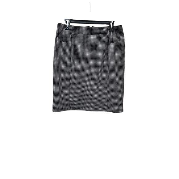 Michael Kors Dresses & Skirts - Michael Kors NWT Womens Black White Polka Dot Lined Skirt Sz L